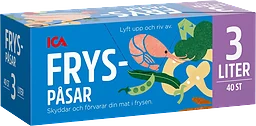 Fryspåsar 3l 40-p