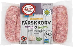 Färskkorv Vitlök & timjan