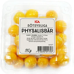 Skalad physalis Klass 1