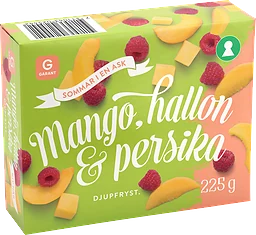 Mango Hallon Persika Fryst