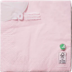 Servetter Rosa 33cm 20-pack