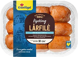 Kycklinglårfilé Färsk BBQ Black Garlic ca