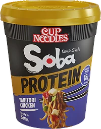 Nudlar i kopp Soba Cup Protein Yakitori Chicken