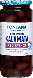 Kalamata Oliver med Kärnor