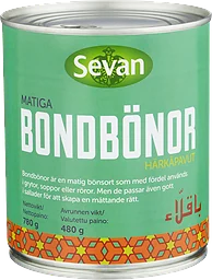 Bondbönor Bruna