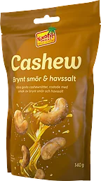 Cashewnötter Brynt Smör & Havssalt