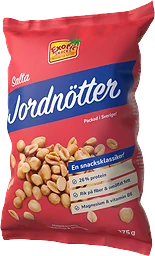 Jordnötter Saltade