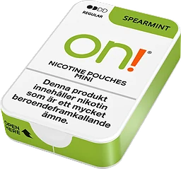 Spearmint 3mg Tobaksfritt Snus