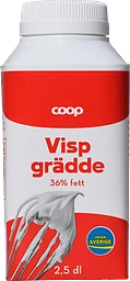 Vispgrädde 36%