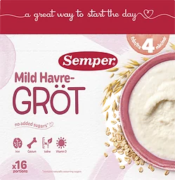 Havregröt Mild 4 Mån