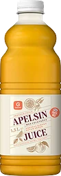 Apelsin med Fruktkött Juice