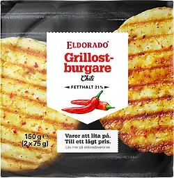 Grillost Chili Burgare 2P