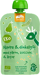 Havre Dinkel- Gröt Päron Zucchini Från 6 Månader