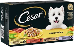 Hundmat Våtfoder Blandade Smaker 4-p