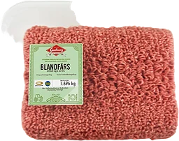 Blandfärs Storpack ca Skövde slakteri