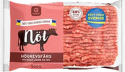 Högrevsfärs 13% Sverige