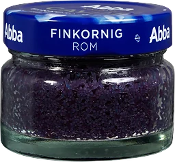 Rom Svart Finkornig