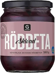 Rödbeta Skivad