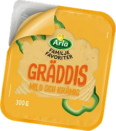 Skivad ost Familjefavoriter Gräddis