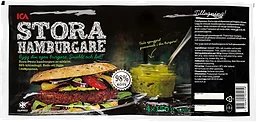 Hamburgare Fryst 4x150g