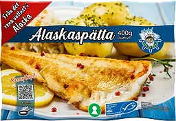 Alaskaspättafilé Fryst Royal Foods