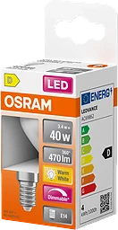 LED Klot Matt E14 470lm(40W) Dimbar