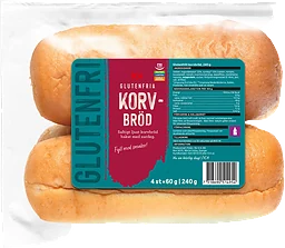 Korvbröd glutenfritt