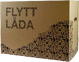 Flyttlåda Saker