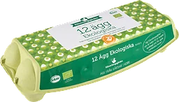 Ägg M/L Ekologiska 12-pack