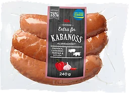 Kabanoss Extra Fin 78% Kötthalt
