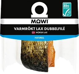 Varmrökt lax Dubbelfilé