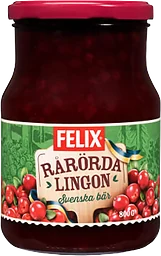 Rårörda lingon