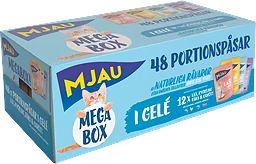 Kattmat Megabox Kött & Fisk 48-p