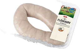 Fläskkorv Färsk Rå