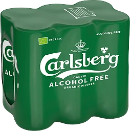 Alkoholfri öl Pilsner 0,5% 6-pack Eko