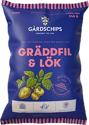 Chips Gräddfil & lök