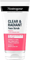 Ansiktsskrubb Clear&Radiant Grapefrukt&Vitamin C