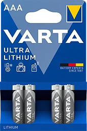 Batteri Ultra Lithium AAA 4-pack