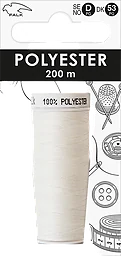 Sytråd Polyester Offwhite 200m