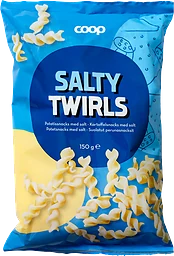 Salty twirls