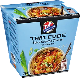 Spicy Sesame Chicken Thai Cube
