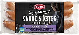 Kryddkorv Karré Örter Korvmakarna 78% Kötthalt