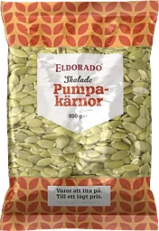 Pumpakärnor Skalade