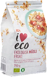 Müsli Frukt Ekologisk