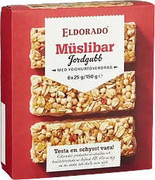 Jordgubb Müslibar
