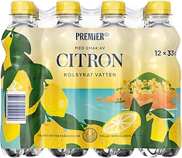 Citron Kolsyrat Vatten Pet