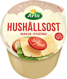 Hushållsost 17%
