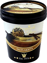 Gräddglass Saltlakrits