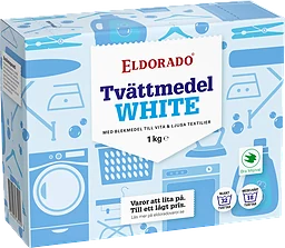 White Tvättmedel Pulver