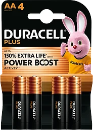 Batteri AA 4-p Plus